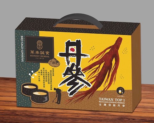 草本誠食 台灣頂級丹參茶飲禮盒