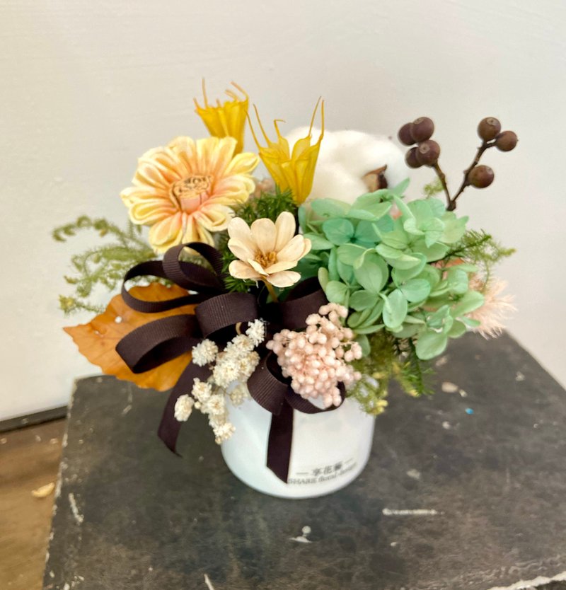 實用乾燥桌花 療癒手作花藝課程 DIY花禮 - 植栽/花藝 - 植物．花 