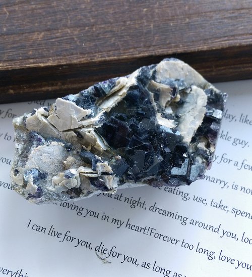 石話石說 Alice Jewelry Fluorite 內蒙產地 幻影螢石 水晶共生 天然礦石 原礦