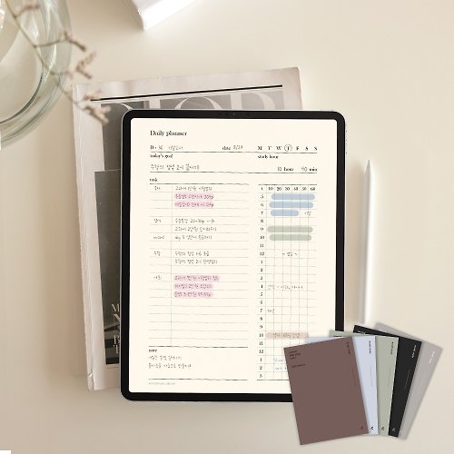 Goodplan ipad数字笔记 2023 d-day daily planner 年/月/周/日手冊日曆平