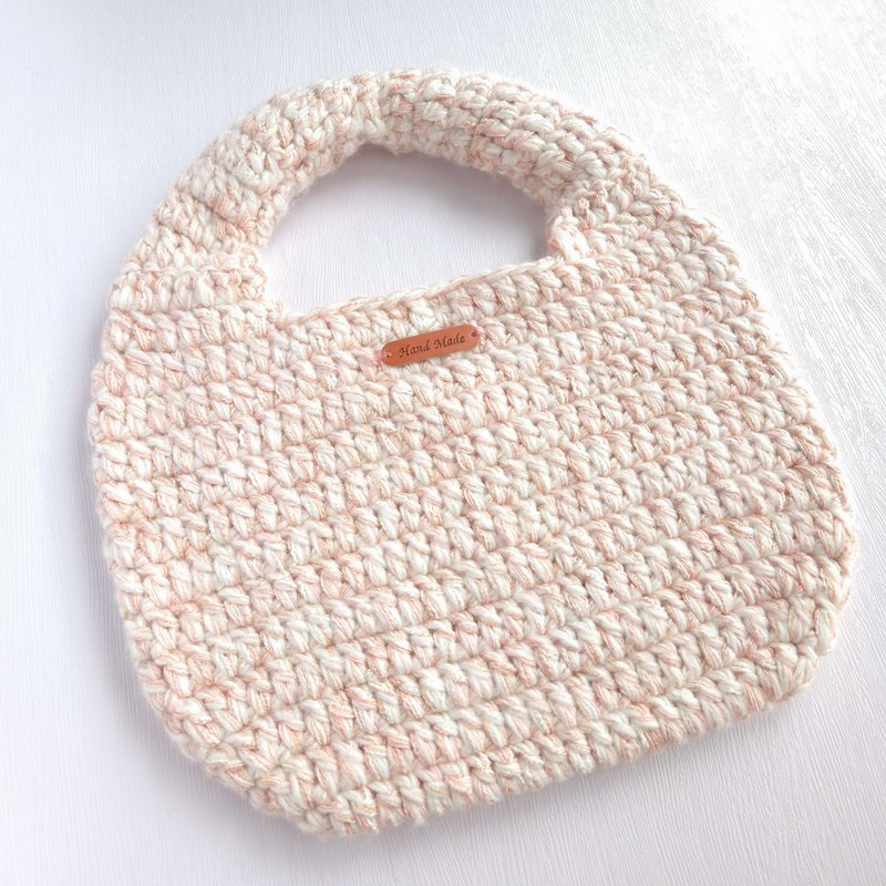 Temperament Skin Powder Eggshell Bag Large Style - Clutch Bags - Cotton & Hemp Pink