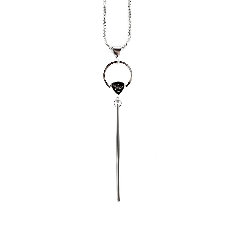 NEW NOISE 音樂飾品實驗所-權杖項鍊 (銀色款)Hope Scepter Necklace - 項鍊 - 其他金屬 銀色
