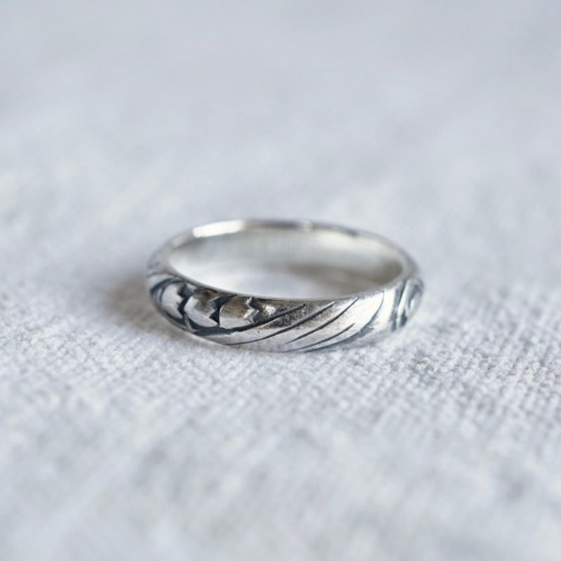 Lily of the valley ring [R086SV] - General Rings - Other Metals 