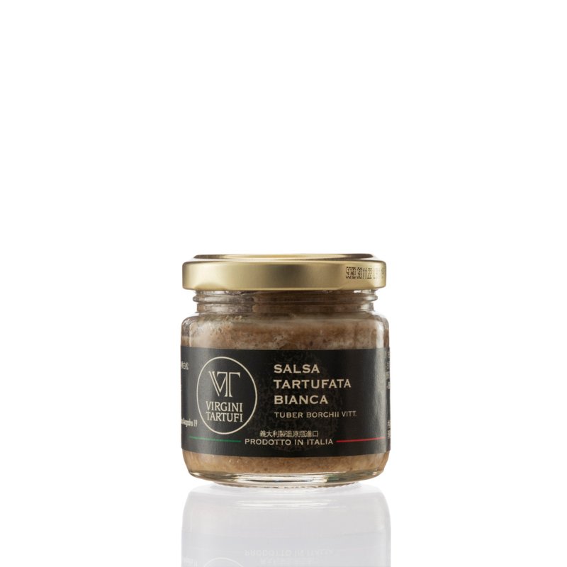 【Virgini Tartufi】VT白松露醬2% 80g - 醬料/調味料 - 玻璃 