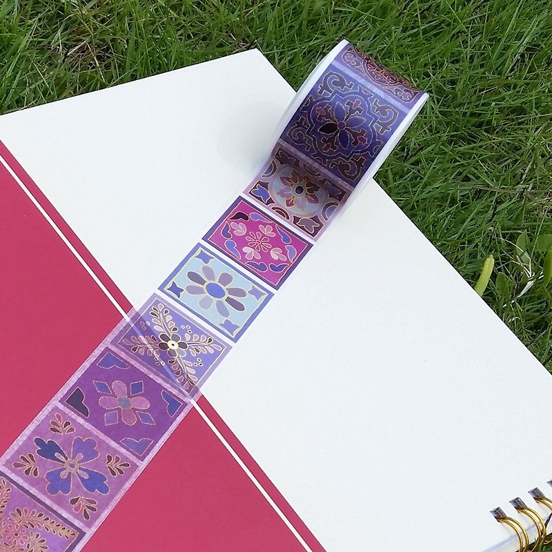 Sample Washi Tape Cloisonne Tiles - Washi Tape - Paper 