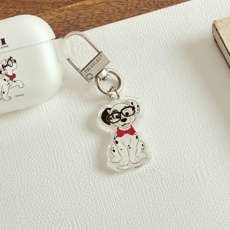 Disney Cats And Dogs-101忠狗款小斑吊飾 - 鑰匙圈/鑰匙包 - 壓克力 多色