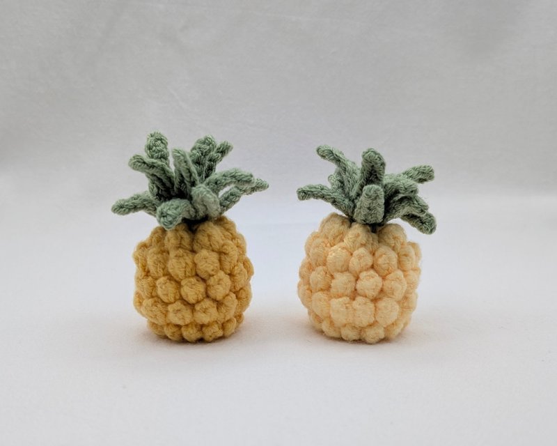 Little Pineapple Charm/Ornament - Charms - Cotton & Hemp Yellow