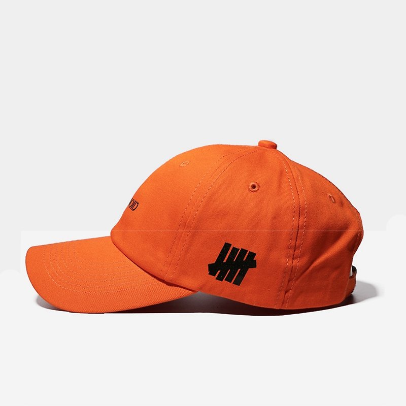 嘻Printing baseball cap 180719-1 - Hats & Caps - Cotton & Hemp Orange