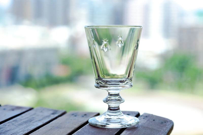 Bee low-foot glass - Bar Glasses & Drinkware - Glass Transparent