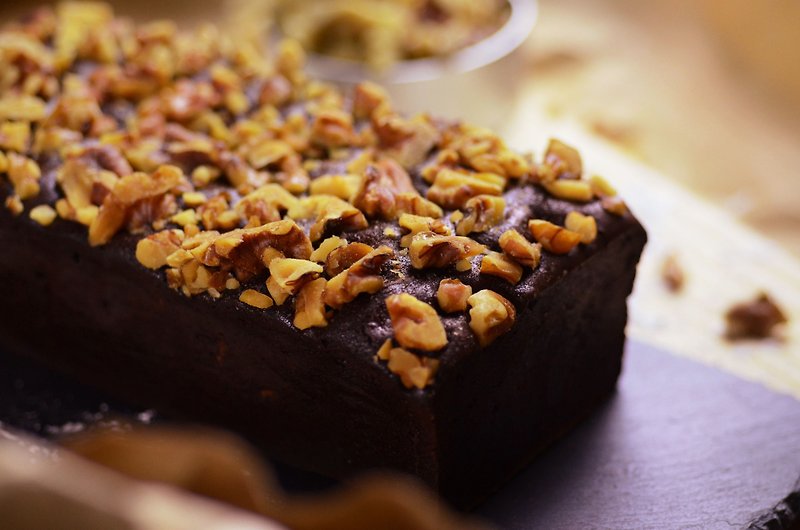 [Mr. Tao De Handmade Brownie Monopoly] Classic Walnut Brownie - Cake & Desserts - Fresh Ingredients Brown