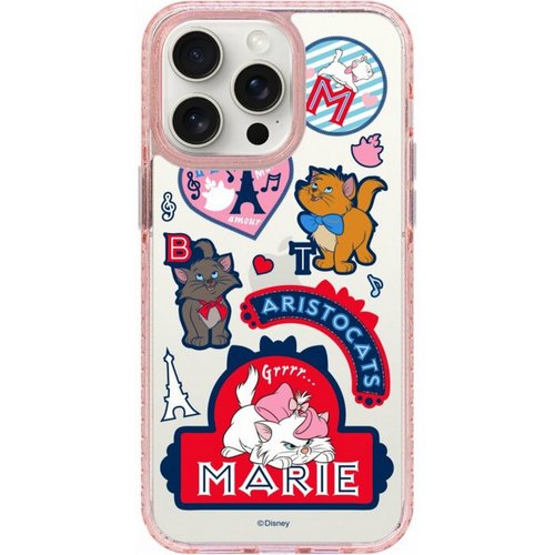 The Hood Pinkoi 旗艦店 迪士尼瑪麗貓家庭 iPhone 16 Samsung S25 氣墊標準鏡面手機殼