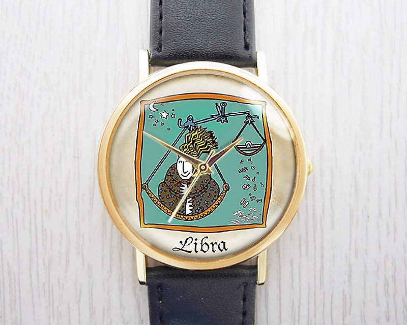 Libra-Ladies' Watches/Men's Watches/Unisex Watches/Accessories【Special U Design】 - นาฬิกาผู้หญิง - โลหะ สีนำ้ตาล