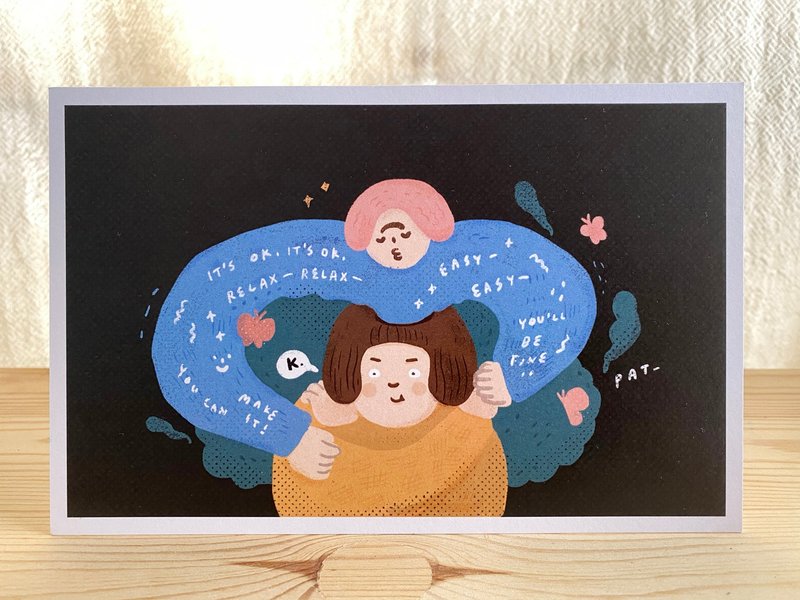 【Self Hug】 - 卡片/明信片 - 紙 