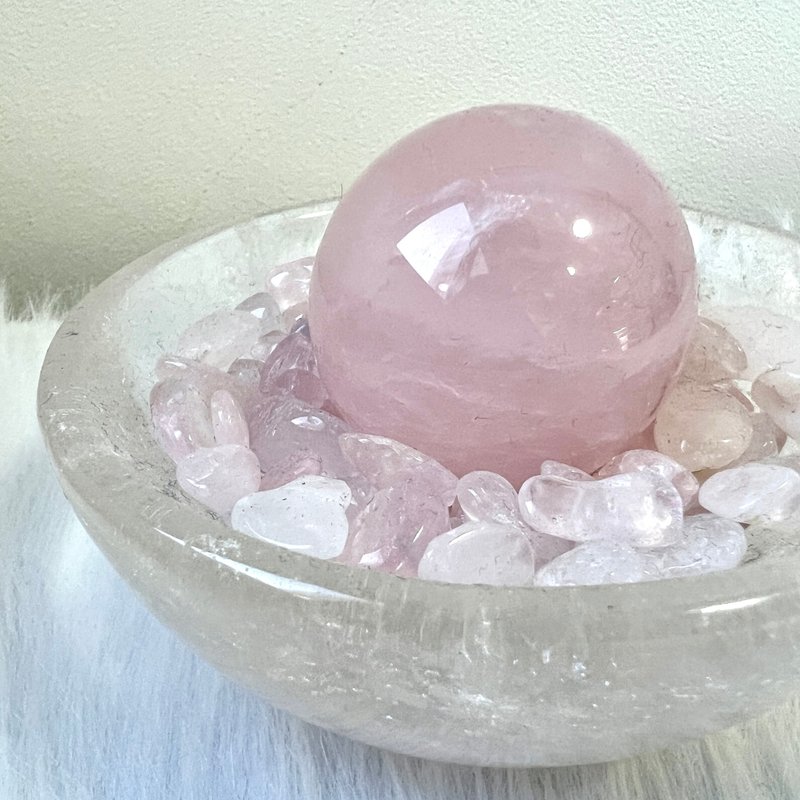 粉晶球風水陣 | 水晶 | 水晶陣 | 水晶擺件 - 擺飾/家飾品 - 水晶 粉紅色