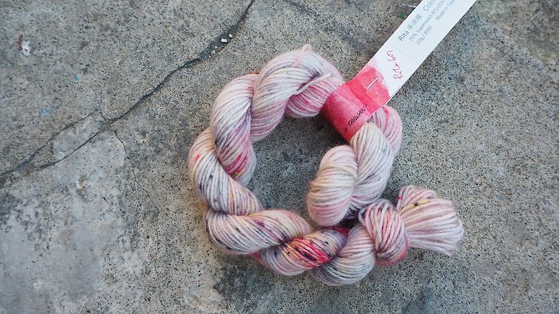 Mini hand dyed line. Firefly - Knitting, Embroidery, Felted Wool & Sewing - Wool 