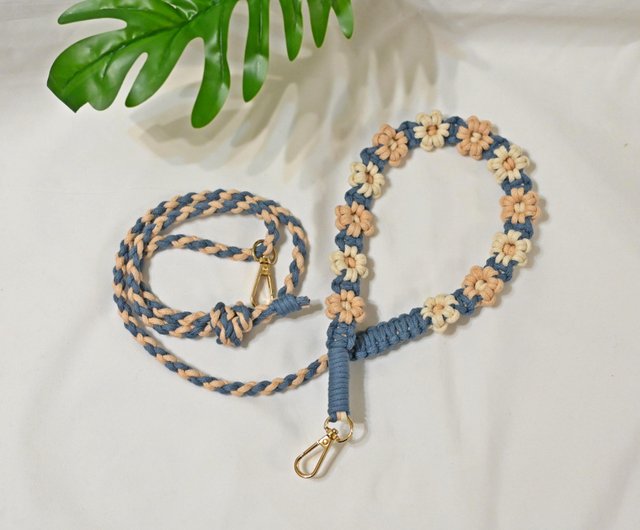 Gusta. Weaving] Version 2.0 Small Flower Paracord Weaving Adjustable Mobile  Phone Lanyard with Mobile Phone Hanger - Shop gusta-handicraft Lanyards &  Straps - Pinkoi