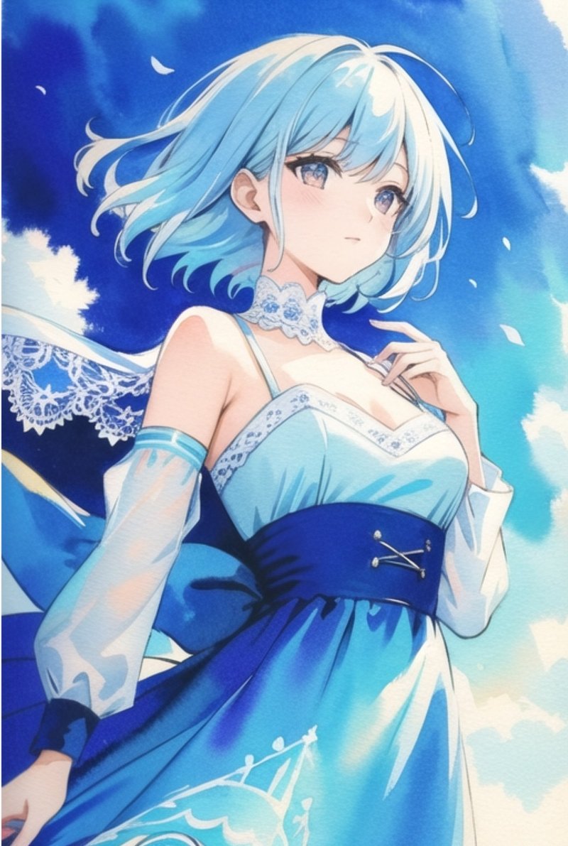 オリジナル人物ステッカー　No.253 - 貼紙 - 紙 