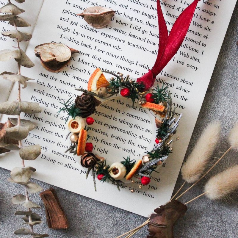 【クリスマス限定】高雄手作りワークショップ | クリスマスリースのアロマワックスサシェ - 華道・生け花教室 - 寄せ植え・花 