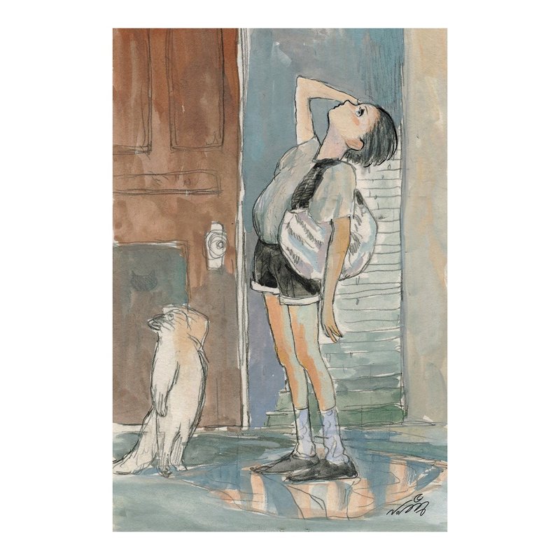 Postcards / Yeoubi /  NOMA nomadic Illustration Postcards Stationery Goods - 卡片/明信片 - 紙 
