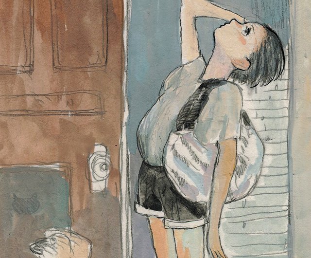 ポストカード / Yeoubi / NOMA 遊牧民 イラスト ポストカード 文房具