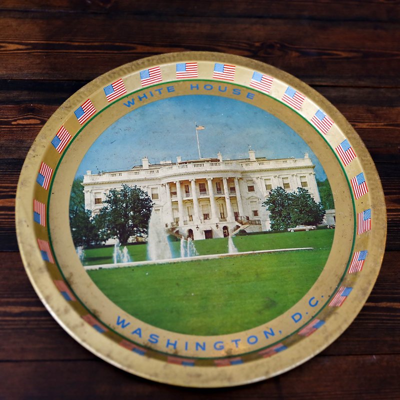 SECLUSION OF SAGE / American White House Antique Scenery - Items for Display - Other Metals White