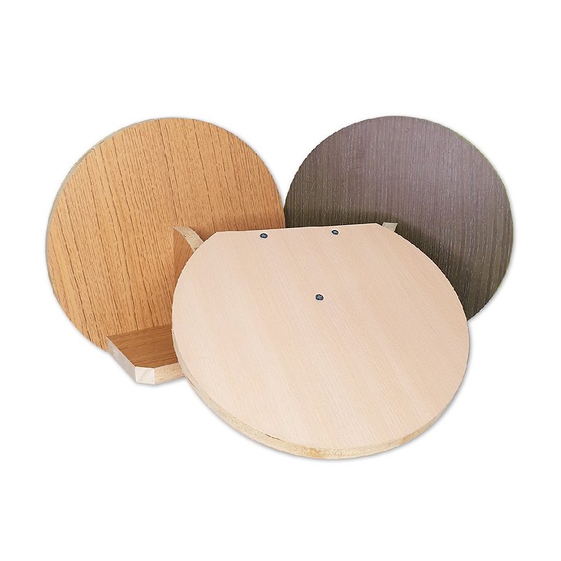 【MOMOCAT】Wooden Dorayaki Laminate Shelves- Three Wood Colors - อุปกรณ์แมว - ไม้ 