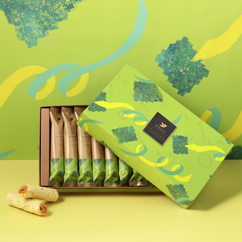 青鳥旅行 | 旅行盒 海苔肉鬆蛋捲 8入ㄧ盒 - 零食/點心 - 新鮮食材 多色