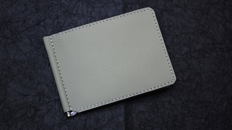 ALRAN Chevre Sully sheepskin wallet Silver - Wallets - Genuine Leather 