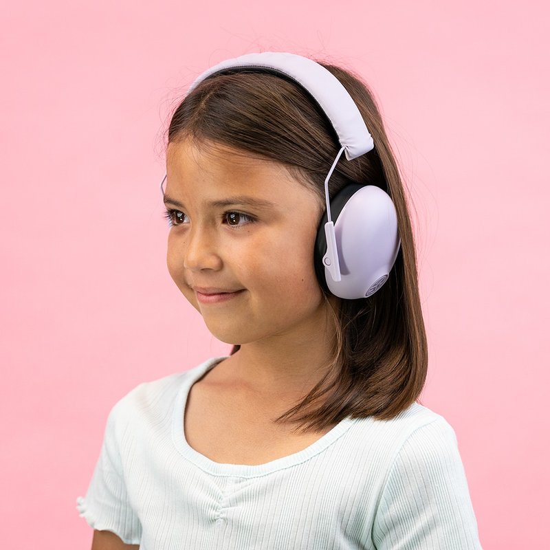 【JLab】JBuddies Protect Children's Noise Canceling Earmuffs-Lilac Purple - Headphones & Earbuds - Plastic 