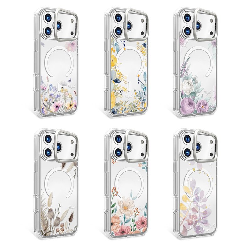 apbs iPhone 17/16系列 軍規防摔隱形立架磁吸手機殼-多圖可選4 - 手機殼/手機套 - 其他材質 多色