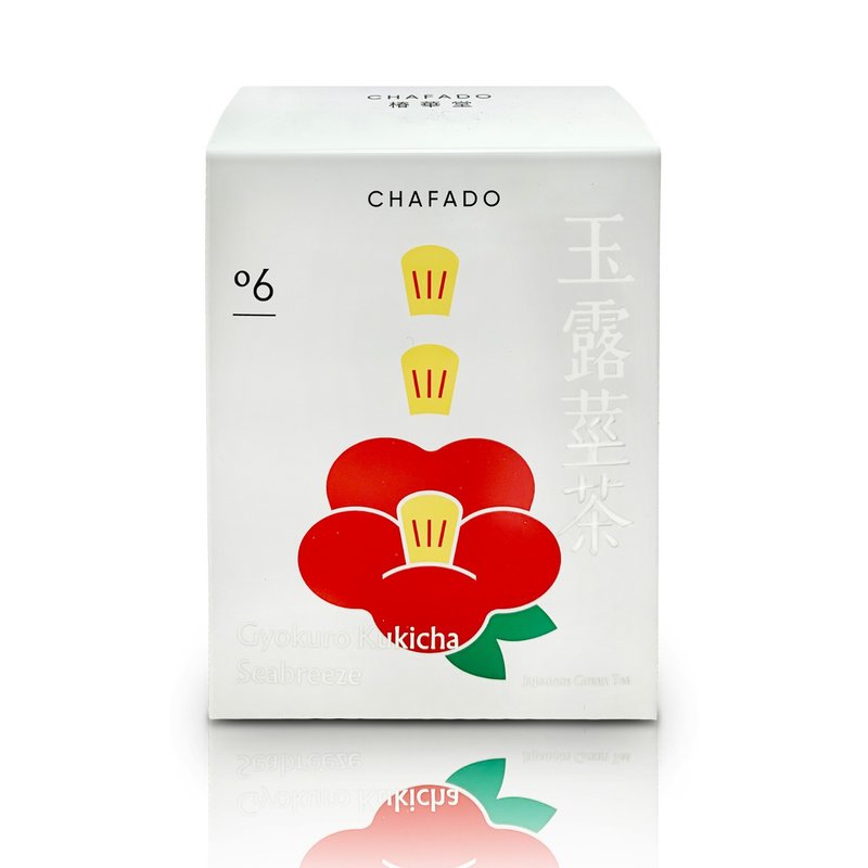 椿華堂 06 玉露莖茶 - 茶葉/茶包/水果茶 - 紙 白色