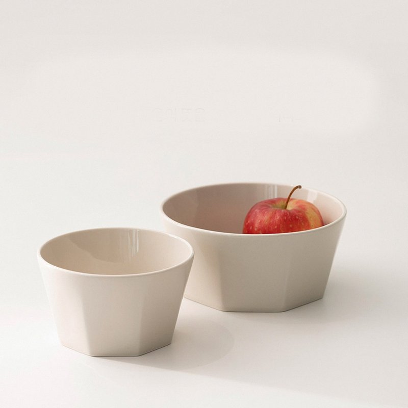 เครื่องลายคราม ถ้วยชาม ขาว - Korea SSUEIM RAUM series ceramic bowls set of 2 13+10cm