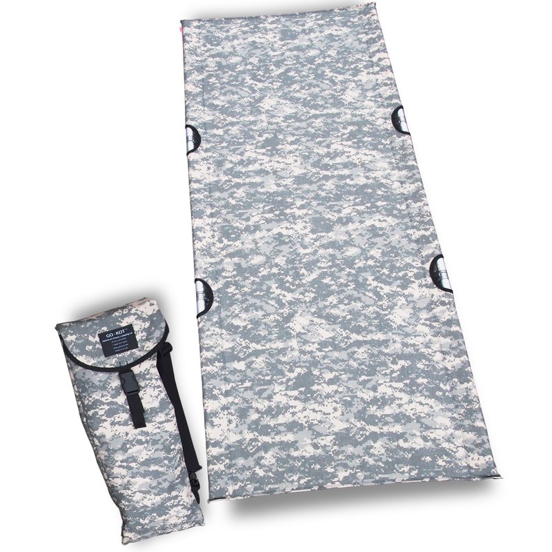 GO-KOT 行軍床/露營床-數位迷彩 - 野餐墊/露營用品 - 尼龍 