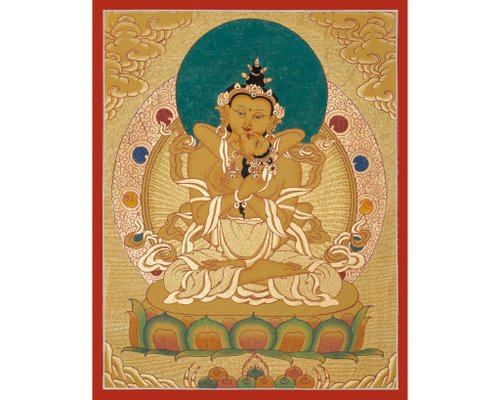 Boudha Stupa Thanka Centre 精美多傑桑巴唐卡 - 金剛薩埵的祝福