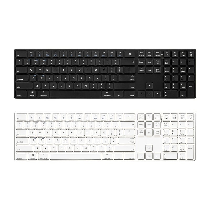 irocks K46BR 2.4GHz wireless & Bluetooth dual-mode scissor keyboard - Computer Accessories - Other Materials 