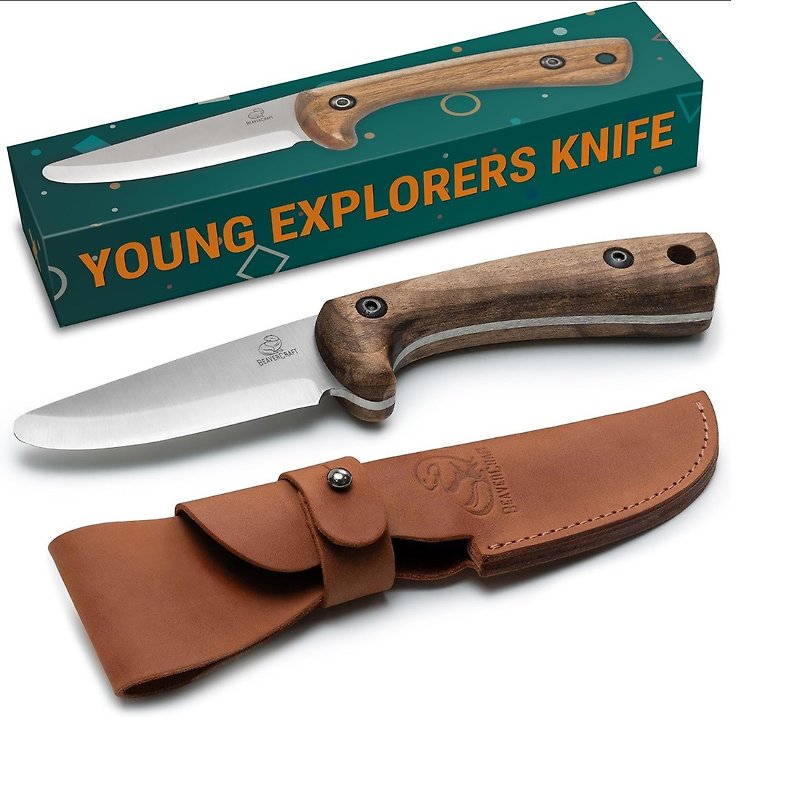 Multifunctional camping knife for children - Camping Gear & Picnic Sets - Other Metals Brown