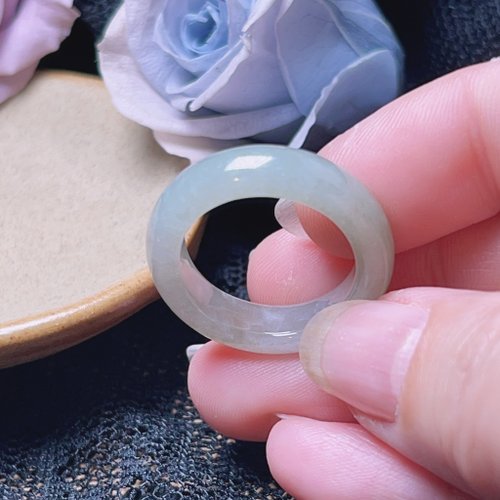瓔珞珠寶盒 E.L.Jewelry Box 【求‧緣】冰三彩翡翠戒指戒圈 | 國際16圍 | 天然緬甸玉翡翠A貨