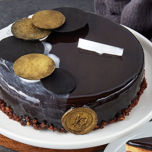 La Fruta 朗芙法式甜點 【La Fruta 朗芙】焦糖百香巧克力布朗尼蛋糕 / 6吋