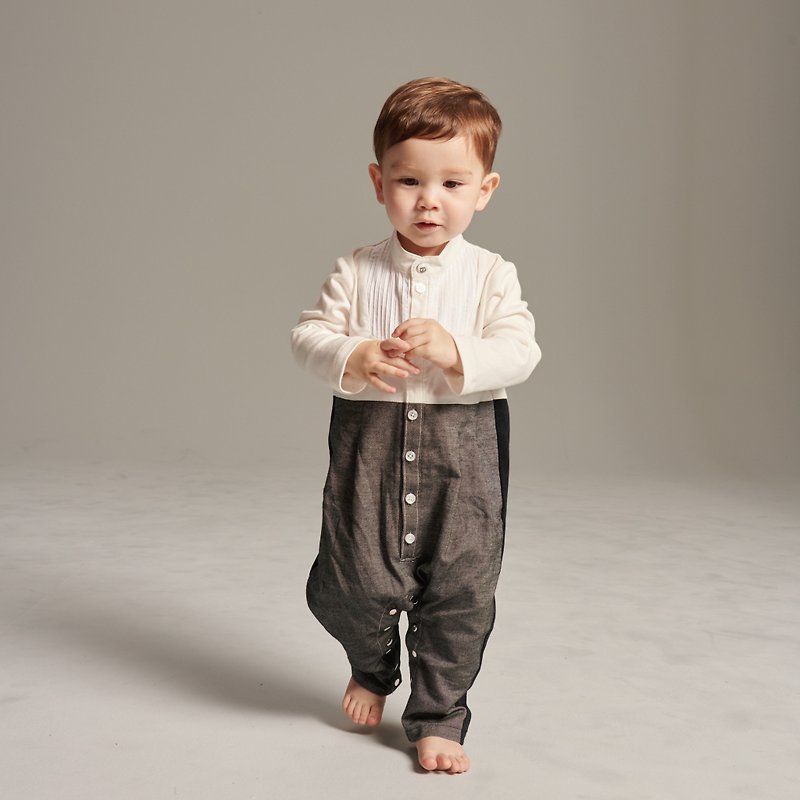 The little prince jumpsuit - Onesies - Cotton & Hemp White