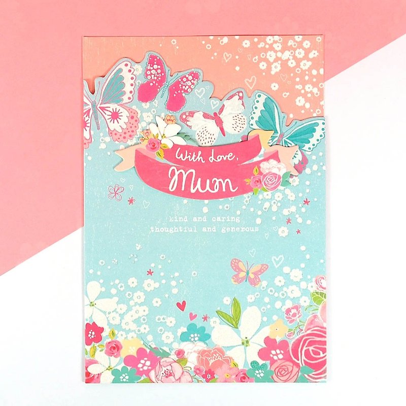 獻給我親愛的媽咪【Hallmark-卡片 母親節系列】 - 卡片/明信片 - 紙 多色