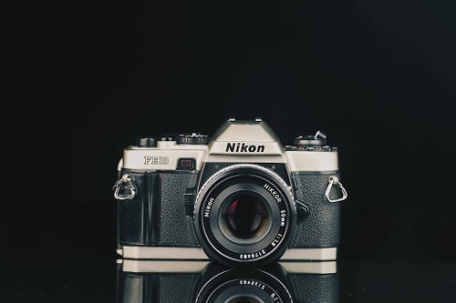 瑞克先生-底片相機專賣 Nikon FE10+NIKKOR 50mm F=1.8 #1309 #135底片相機