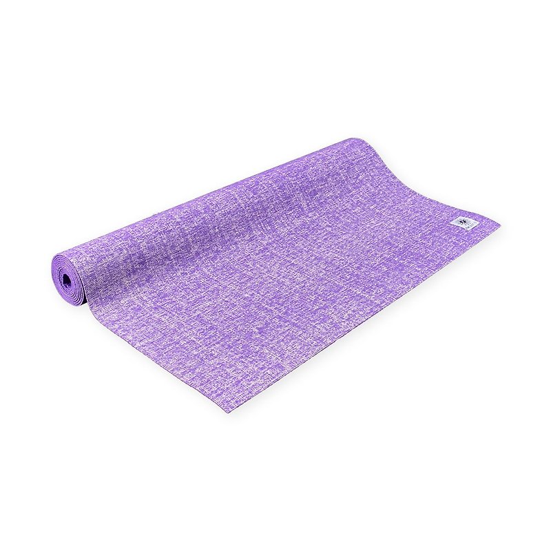 Fun Sport yoga 艾朵菈-棉麻瑜珈鋪巾墊(瑜珈墊/瑜伽薄墊/瑜伽墊) - 瑜珈墊 - 其他材質 紫色