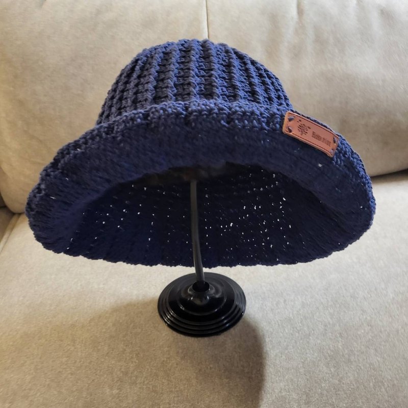 Hand-woven casual fisherman hat in multiple colors and can be customized - Hats & Caps - Cotton & Hemp Multicolor