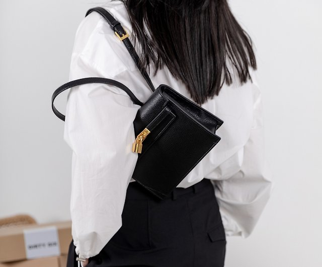 Black Shoulder Strap Dual-Purpose Elegant Classic Little Kelly Bag One  Shoulder Kelly Messenger Bag - Shop DirtySix Messenger Bags & Sling Bags -  Pinkoi