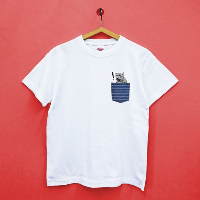 [Customized Gift] Pocket Pets Scare Leopards-Cotton Soft Unisex T-Shirt - เสื้อฮู้ด - ผ้าฝ้าย/ผ้าลินิน 