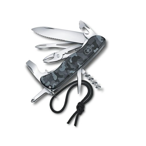 城市視角 VICTORINOX 瑞士維氏 航海刀/18用/111mm/海軍迷彩 0.8593.W942