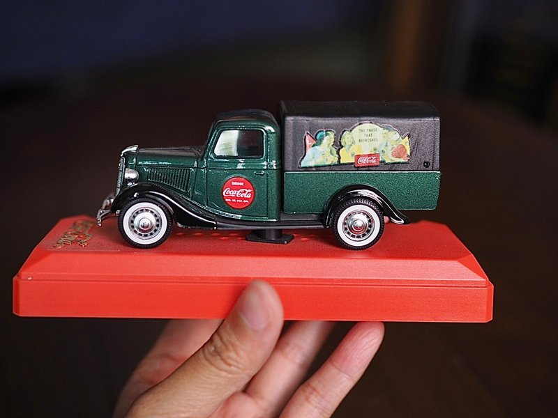 英國古董經典金屬小車 無盒可樂特殊款 - 擺飾/家飾品 - 其他金屬 