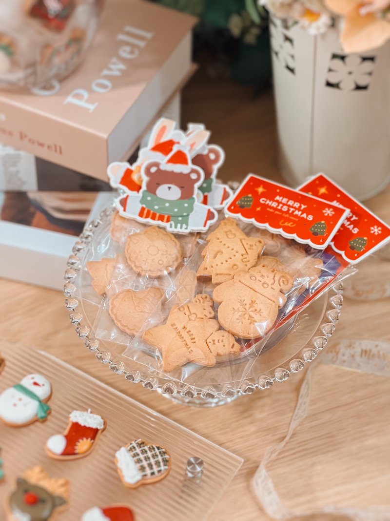 Christmas shaped cookies (no frosting) - Handmade Cookies - Fresh Ingredients 