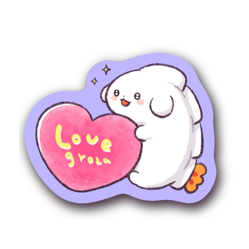 sticker【gyoza love】 - สติกเกอร์ - วัสดุอื่นๆ 