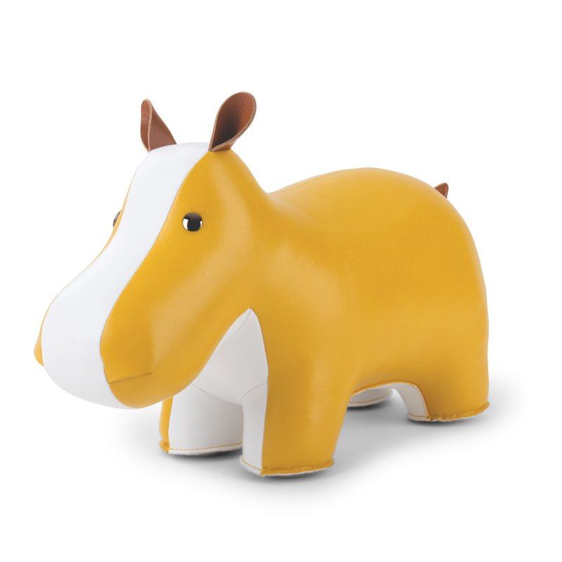 【椅凳】河馬 Hippo 皮革動物 | 入厝禮物 造型傢具 穿鞋椅 - 椅子/沙發 - 人造皮革 多色